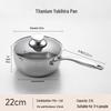 Utuo 304 Stainless Steel Yukihira Milk Pot with Lid
