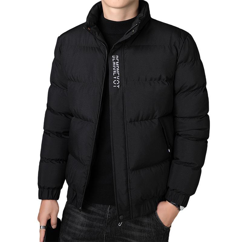 Padded-on men's jackets winter new flow fleece thickened autumn and winter cotton-padded jackets, fleece cotton-padded jackets