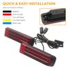LED Rear Saddlebag Filler Inserts Lights ABS Plastic Motorcycle Accessory For Harley Touring Road King Special FLHRXS 2021- 2025