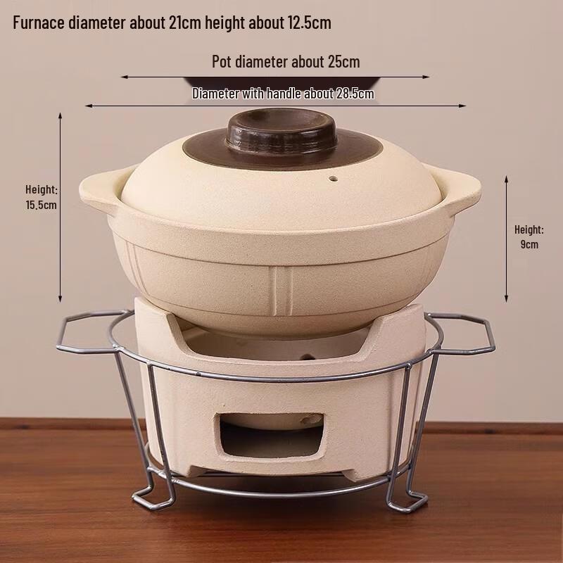 Wutuo Traditional High-Temperature Clay Pot Set