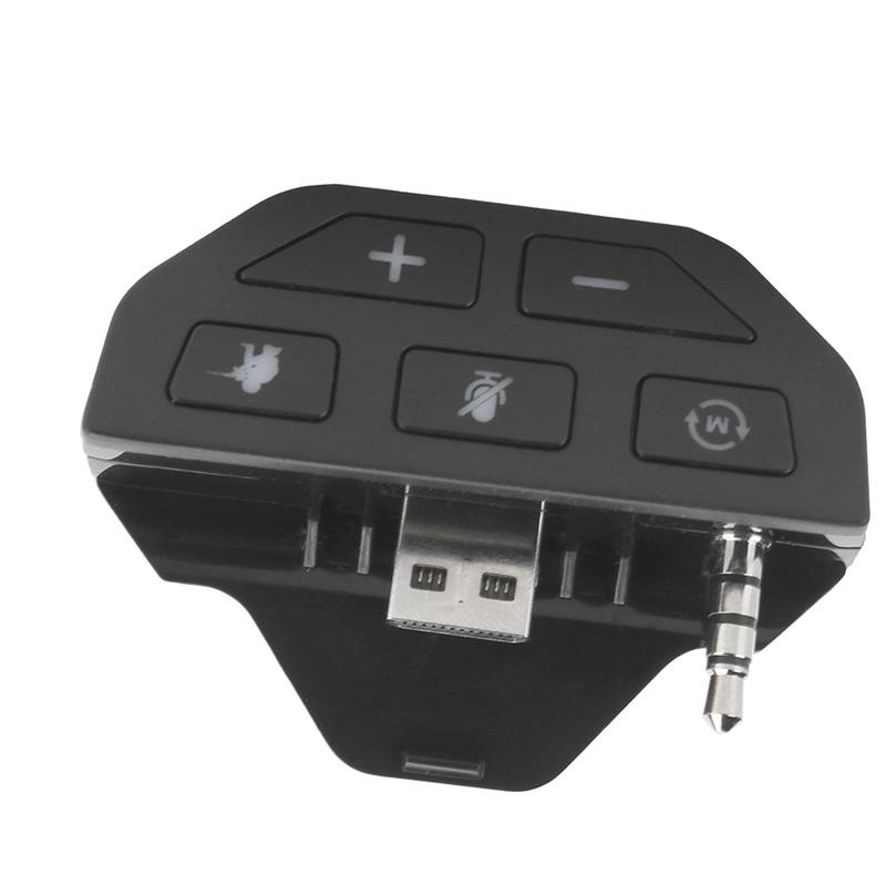 Headset Adapter Controller Audio Adapter Headphone Converter for Xbox One Wireless Gamepad Gamepad Headset Adapter Controller