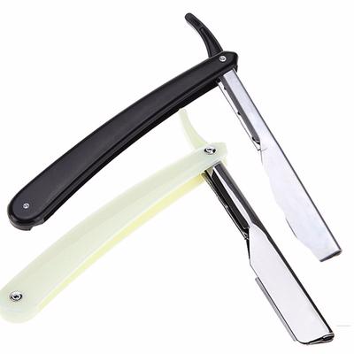 Alter manueller Rasierer, Friseur-Haarschnitt-Rasierer, Schönheitssalon, spezieller Rasierkopf, Augenbrauenmesserhalter