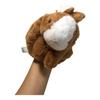 Cute Hanbai Plush Hand Plush PV J0082 Puppet, Type, Rabbit, Crawling, Brown,