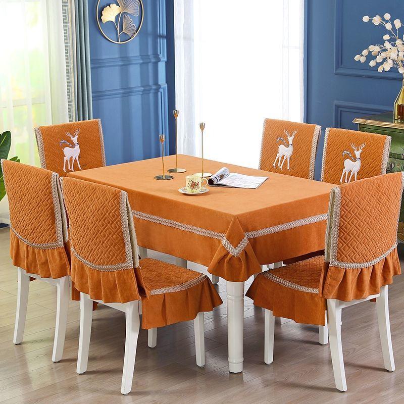 Wysokiej jakości chiński styl pogrubiony kwadratowy obrus biurkowy nowy styl antypoślizgowa poduszka siedziska obrus domowy obrus na krzesło