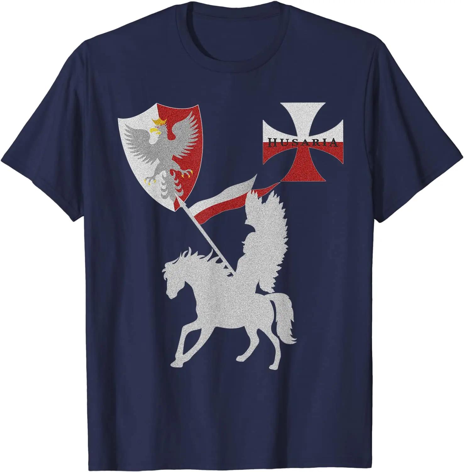 

Hussar Warrior Polska Husaria Polish Winged Hussar Warrior TShirt Summer Cotton Short Sleeve ONeck Mens T Shirt New S3XL 4XL
