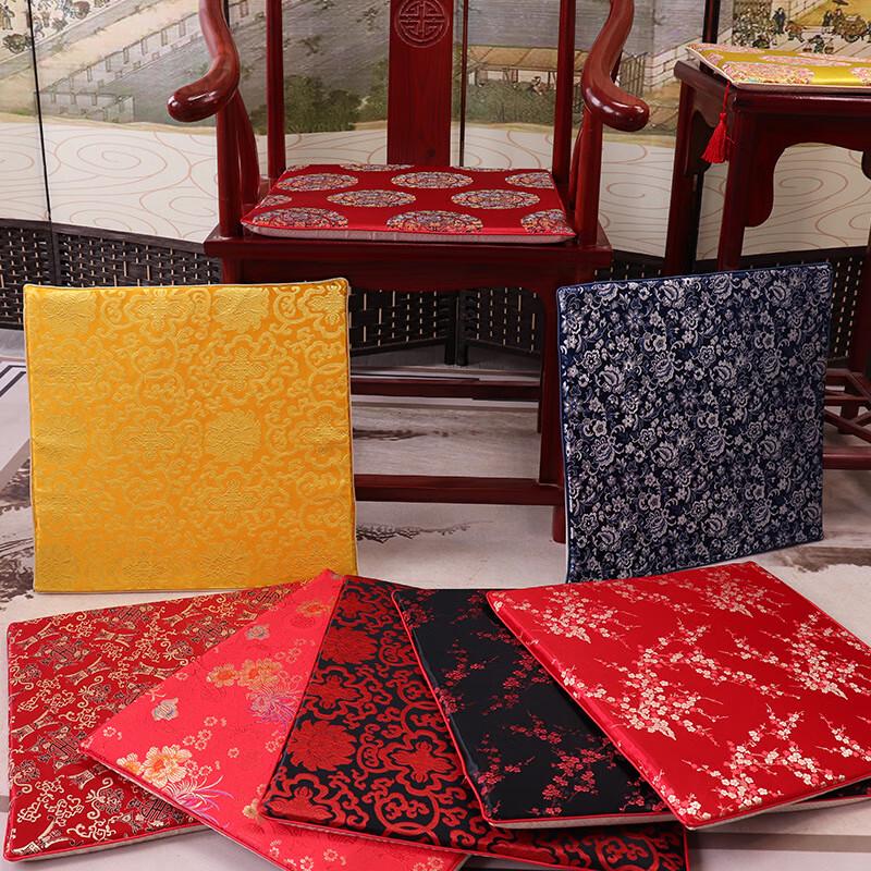 Cojín de Silla JNL Estilo Chino Nuevo de Palosanto y Madera Maciza
