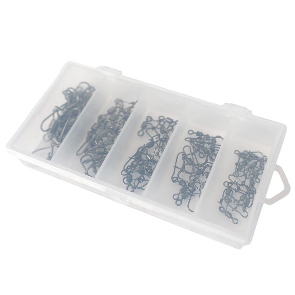 

Американский усиленный штифт Fast Lane Sub Pin Американский вертлюжок рыболовный набор из восьми колец в коробке