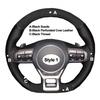 DIY Suede Car Steering Wheel Cover For Kia K5 GT GT-Line Sedan