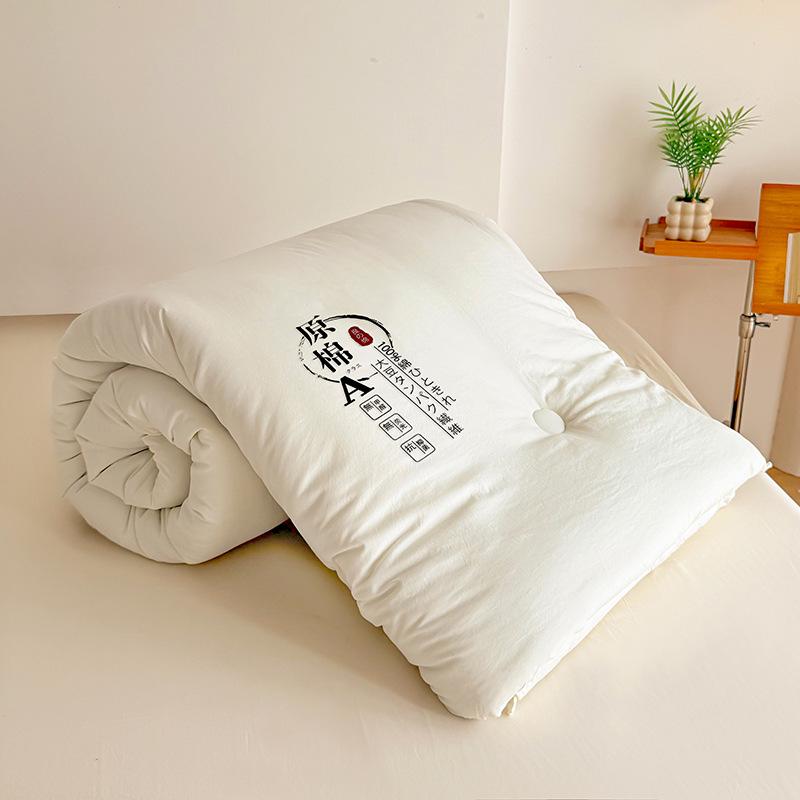Mother and Baby Soybean Cotton Quilt for Spring and Autumn - Thickened for Winter, Suitable for Student Dormitory Single & Double Beds