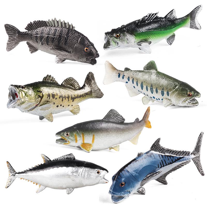 Cognitive Ocean Animal Model Toy - Salmon, Bass, Tuna, Marlin, Shark