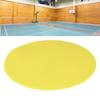 10pcs Sports Floor Spots Marker Flat Disc Marker Bright Color Flat Field Floor Spots for Tennis Soccer Training Yellow