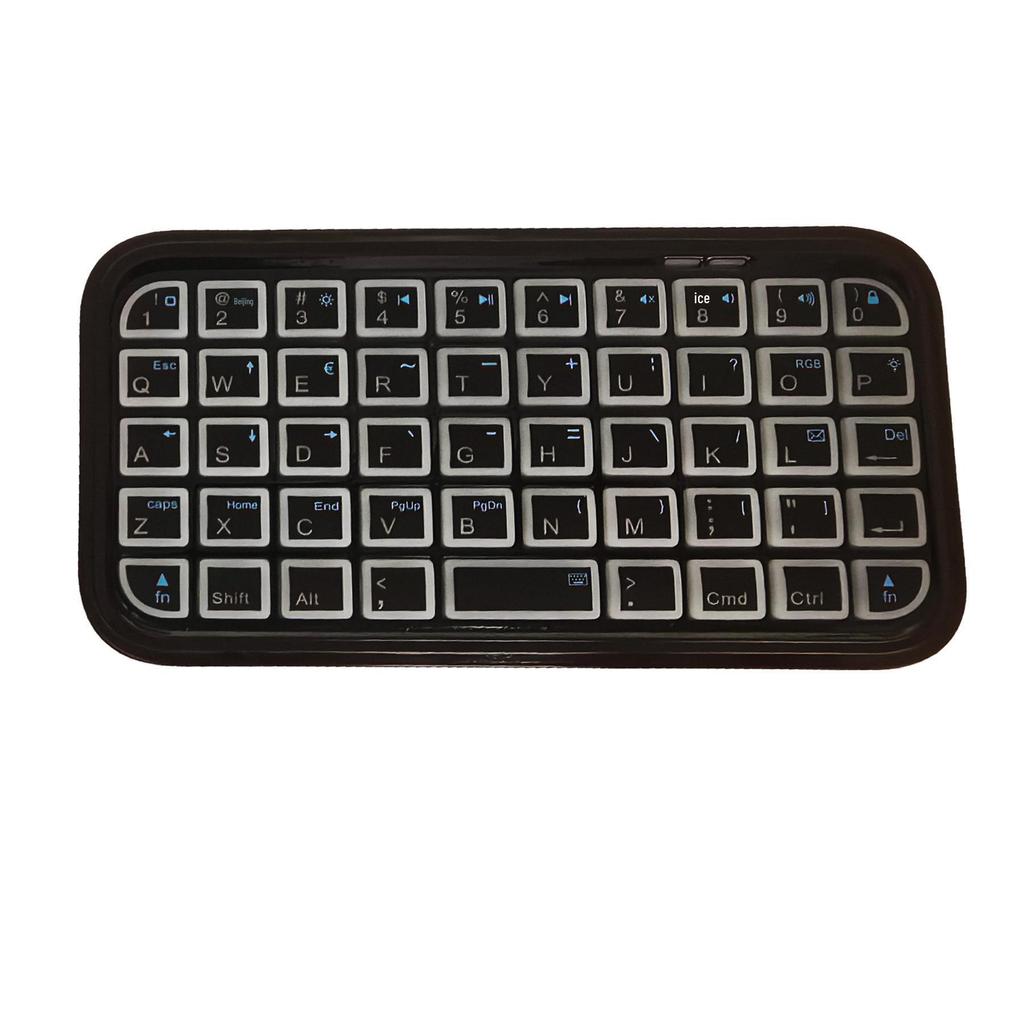 Universal Three-Mode Wireless Luminous Mini Bluetooth Keyboard