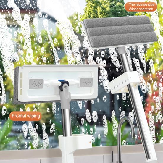 Stainless Steel Long Handle Mini Mop 360 Degree Rotatable Mop