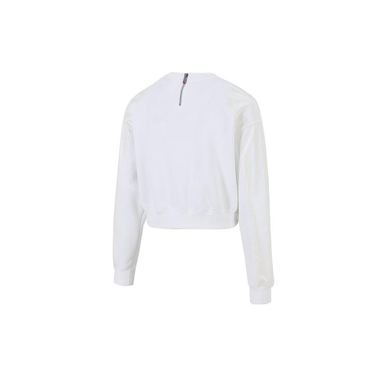 Nike Sweatshirts Women's White Crew Neck Thickened Regular DM7658-100