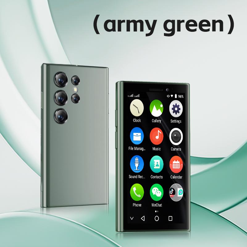 

XS24 PRO 3G Смартфони MTK6580 Надлегкий 3,0-дюймовий екран 2 ГБ RAM 16 ГБ ROM WCDMA Чотириядерний двоядерний SIM-карта типу C Bluetooth 4.0 Мобільний телефон Android 900 мАг зелений