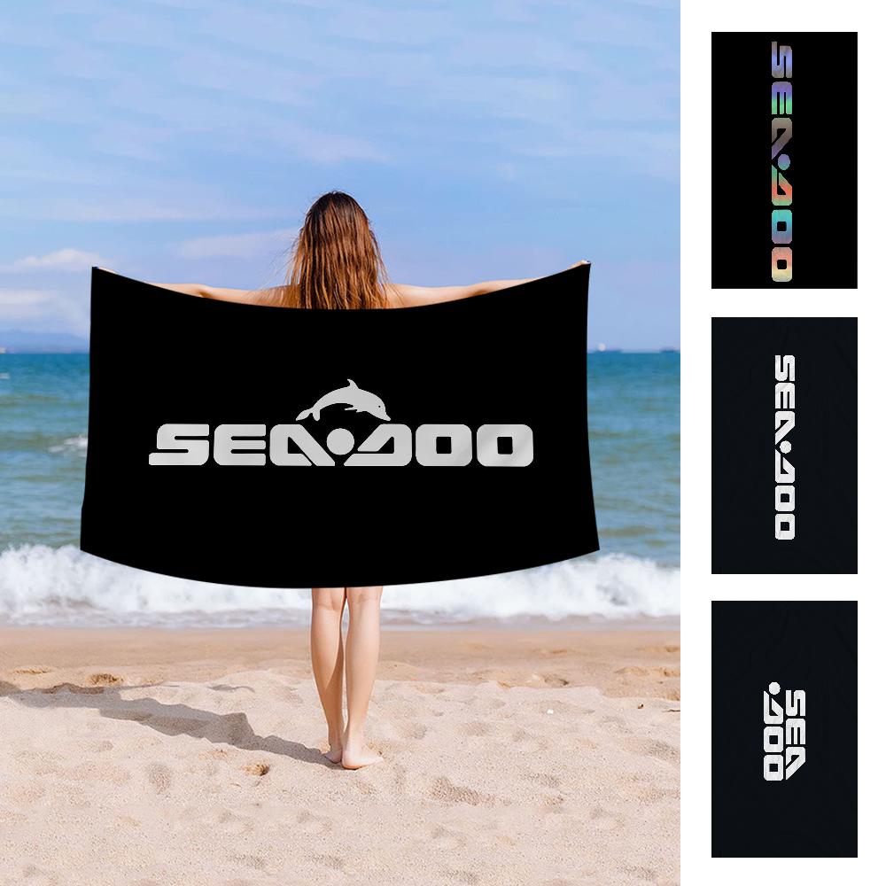 S-Sea D-Doo Seadoo Microfiber Beach Towel Absorbent Quick dry Soft Yoga Swimming Resort Mountain Climbing Towel
