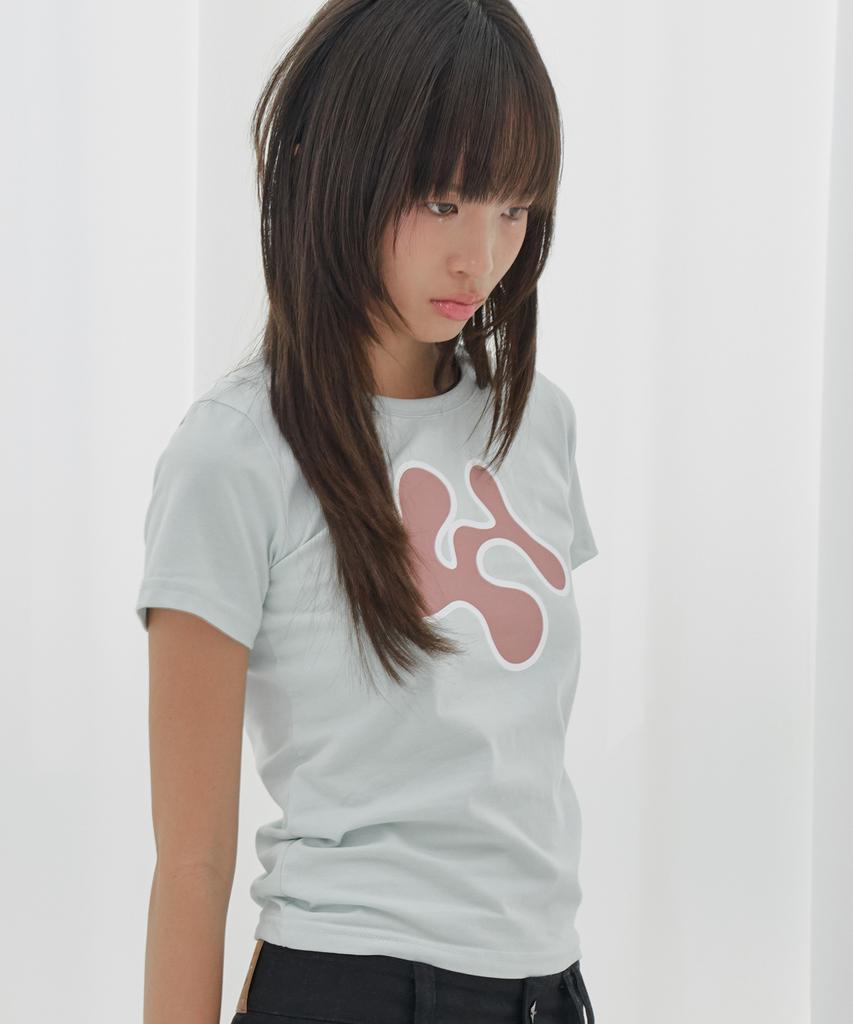 FANCY CLUB Fy Cloud Tee (Mint) F26Qb052