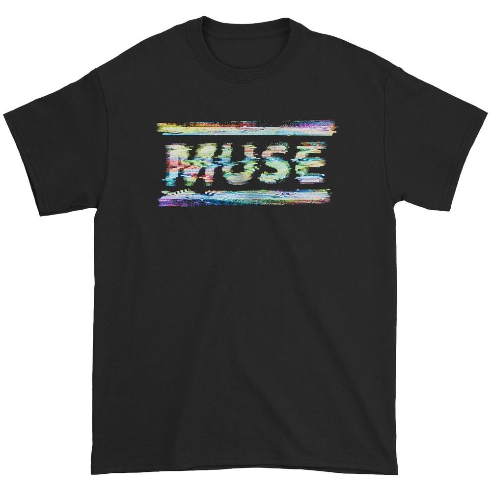 Футболка Muse Static Logo X-Small Черная Унисекс S