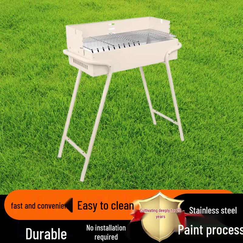 Foldable Portable Charcoal BBQ Grill