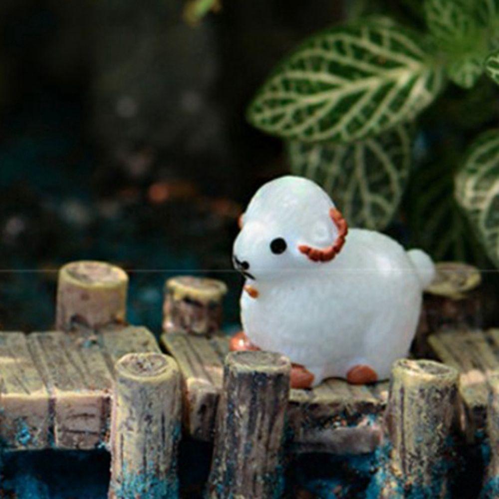 Animal Model Fairy Garden Decoration Glass Moss Ornaments Miniature Figurine Micro Landscape