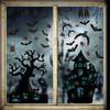 6-Pack Halloween Castle Decoration Wall Sticker Window Sticker Creative Wall Sticker