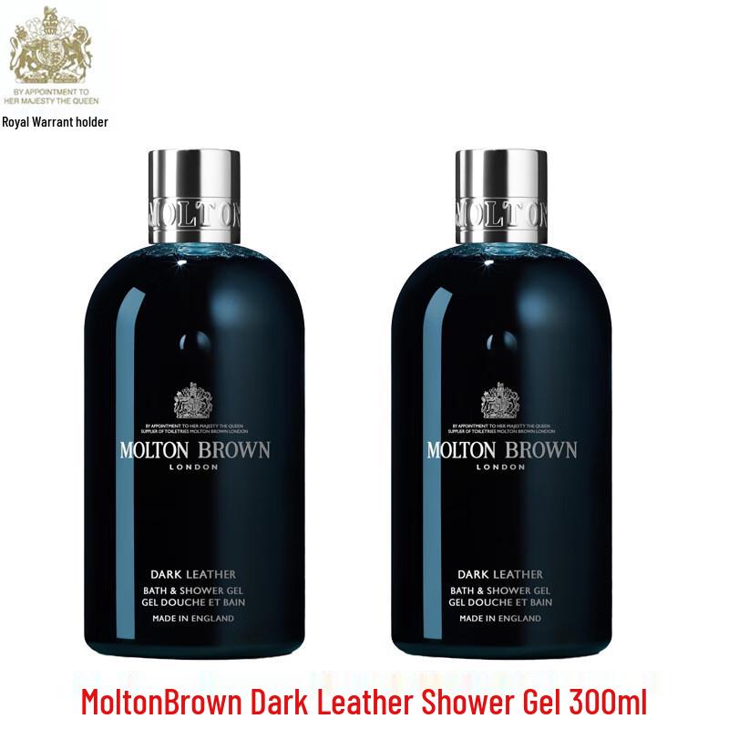 

Molton Brown Dark Leather Bath & Shower Gel Duo
