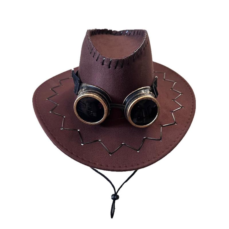 

Ковбойская шляпа в стиле вестерн, женская широкополая шляпа от солнца, летняя шляпа для альпинизма, путешествий, джазовая шляпа, мужская шляпа рыцаря из искусственной кожи на весну и осень