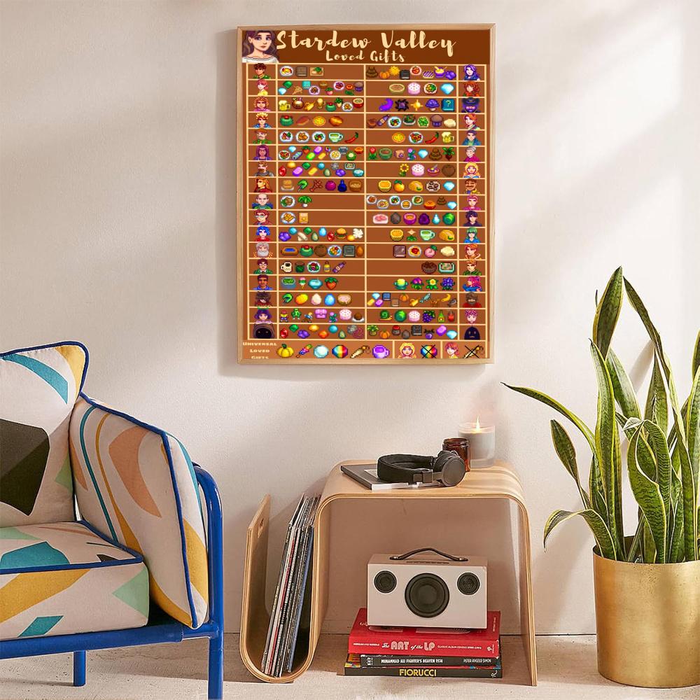 Stardew Valley 5D Round Diamond Painting Kit Diamond Embroidery Painting Rhinestones Mosaic Frameless Handwork Decoration Arts