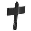 Drum Tuning Key Metal Portable Professional Multifunctional Square Drum Wrench for Gongs Pianos Black