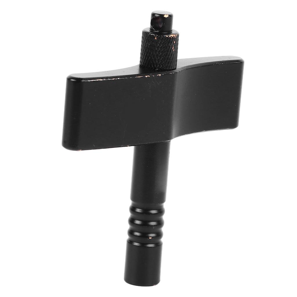 Drum Tuning Key Metal Portable Professional Multifunctional Square Drum Wrench for Gongs Pianos Black