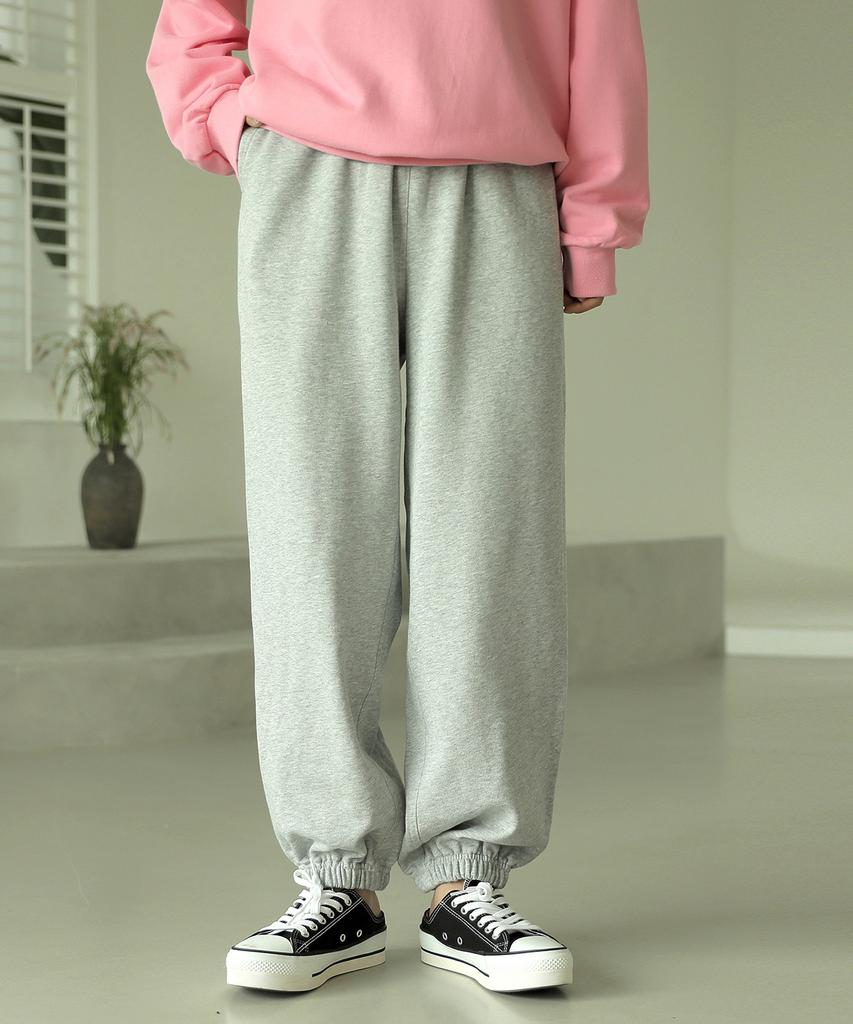 Ppaeppae Waistband Wide Fit Cotton Jogger Pants