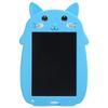 9in LCD Writing Tablet Cartoon Cat Digital Drawing Board with AntiErasing Lock for Children(Blue )