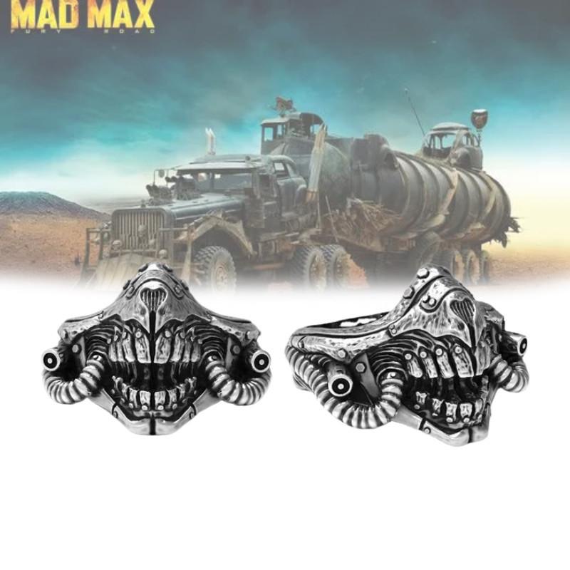 Unique Mad Max Inspired Alloy Ring Customizable Unisex Fashion Jewelry