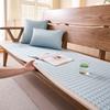 Cool Doudou Sofa Mat Seat Cushion Cold Sofa Cushion Summer New  Non-Slip Sofa Cover Backrest Cover Towel