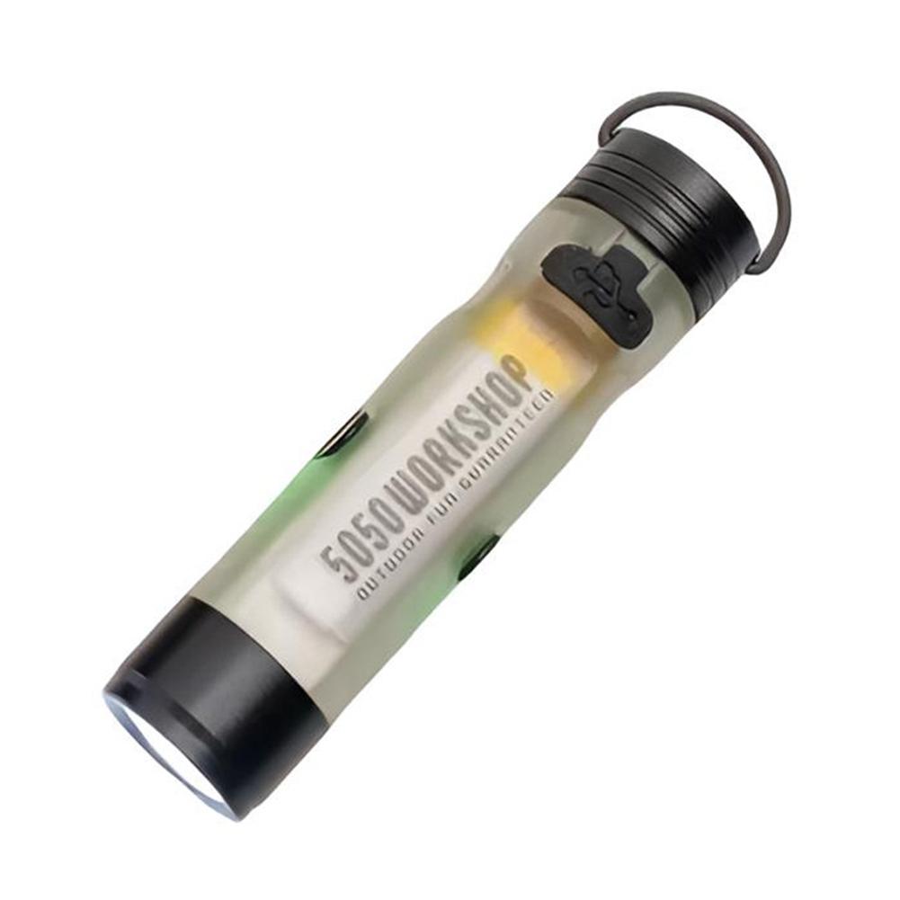 Mini Led Flashlight For Disaster Relief Long Endurance Emergency Pocket Light With Key Clip Small Outdoor Survival Lamp