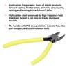 High Carbon Steel Diagonal Pliers Anti-slip Cutting Nippers Professional Wire Cutter  Copper Cable