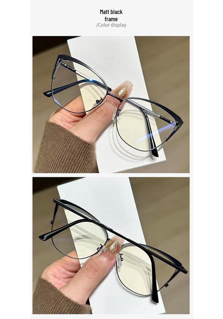 2024 Unisex Versatile Metal Eyeglass Frame for Natural Look and Face Shaping