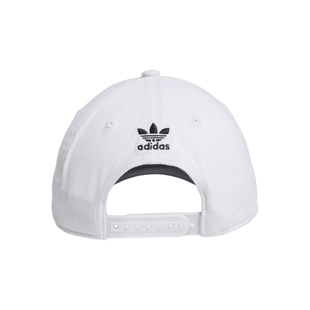 Adidas Originals Icon Structured Precurve Snapback One Size Men's 2.0 Cap, White/Black,