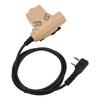 For U94 PTT Two Way Audio Cable Adapter Compact Portable Replacement for Baofeng UV 82 UV5R UV5RE