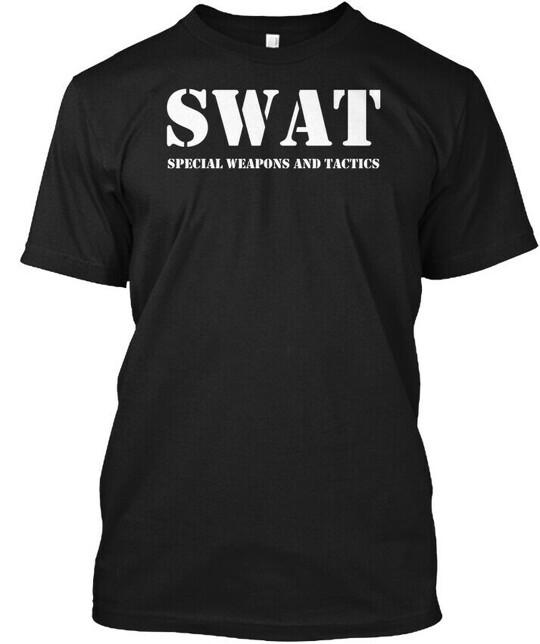 Swat Team Police Uniform T-Shirt Made in the USA Size S to 5XL Unisex T-Shirt