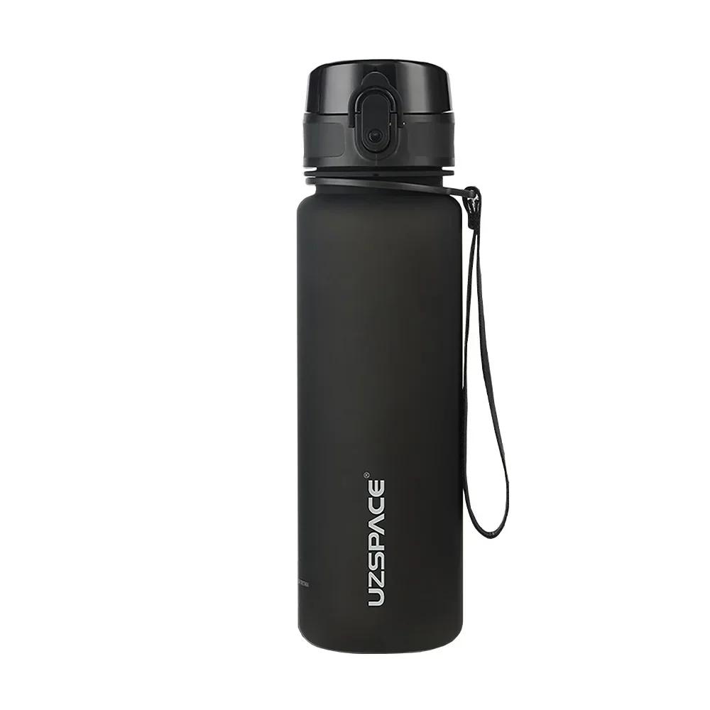 Het Försäljning 500/1000ML Sport Vattenflaska Shaker Utomhus Resa Bärbar Läckagesäker Drickflaska Tritan Plast Drickflaska BPA-fri