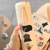 101Pcs Cat Meme Pet Stickers Waterproof Translucent Funny For Stationery Cute Stickers Scrapbooking Material Craft Supplies
