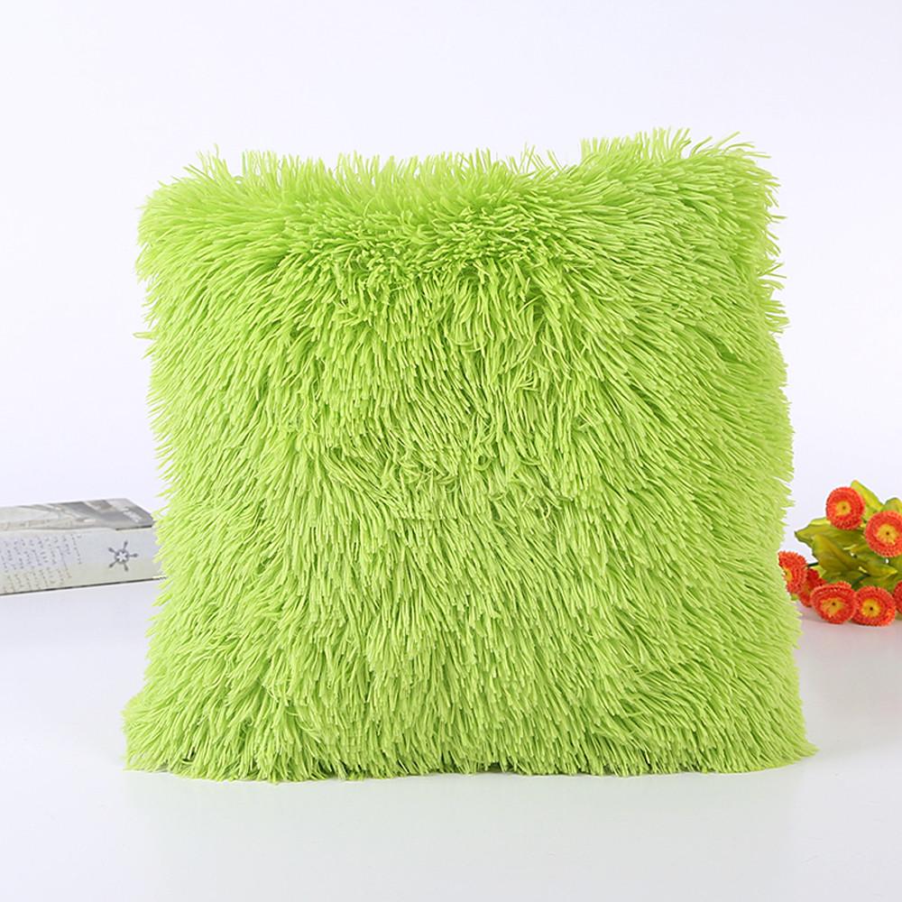 

Pillow Case Sofa Waist Throw Cushion Cover Home Decor зелений