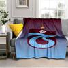 Coperta con Stemma Trabzonspor Adatta per Divani, Letti, Uffici e Campeggio - Regalo Perfetto per Halloween Natale