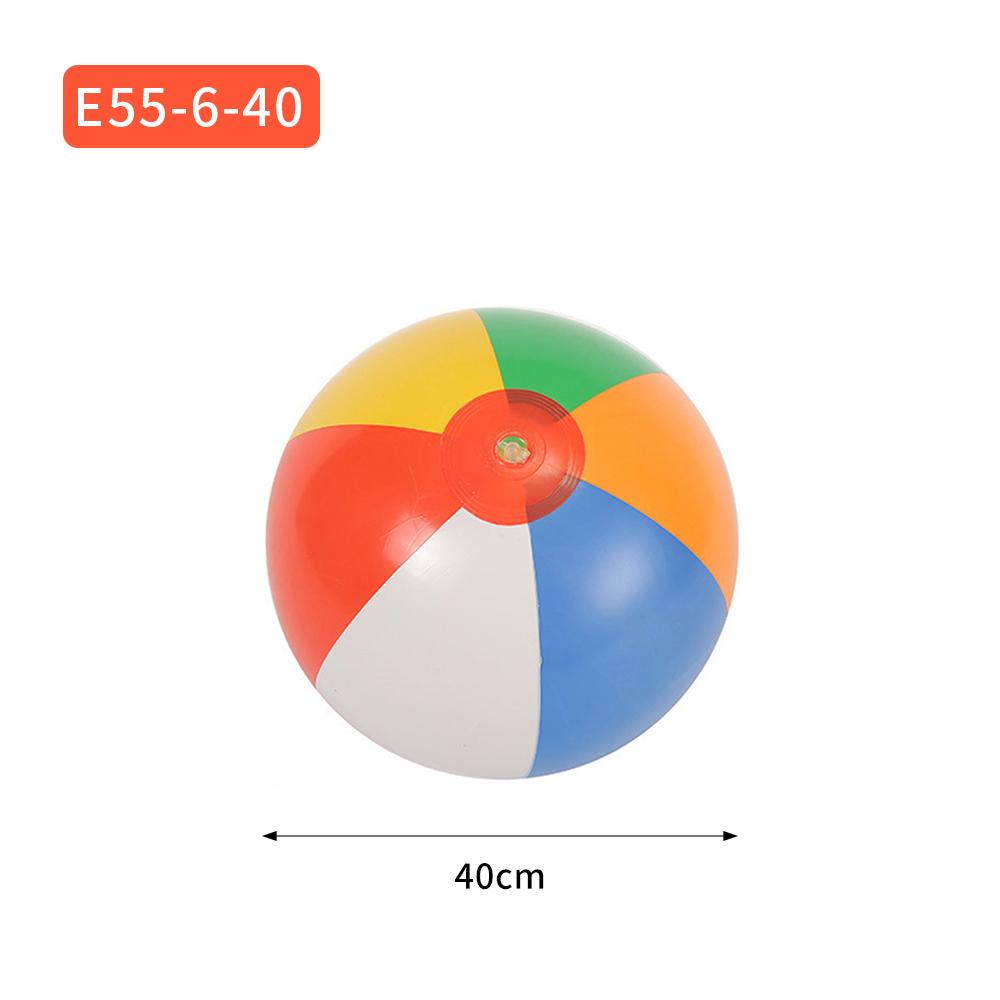 

Transparent Feather Beach Ball, Inflatable Clear Ball with Colorful Feathers for Summer Pool Party