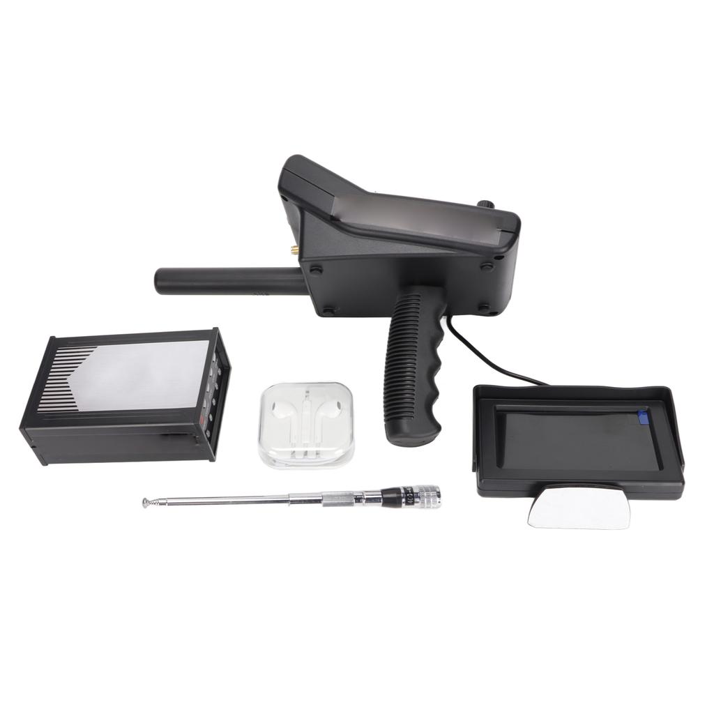 1000M Underground Metal Detector With Display Screen Silver Gold Copper Treasure Finder 100?240VUS