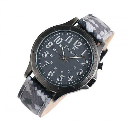 [VALENTINO RUDY] VALENTINO RUDY Unisex NATO Watch VR8816A-BK FREE