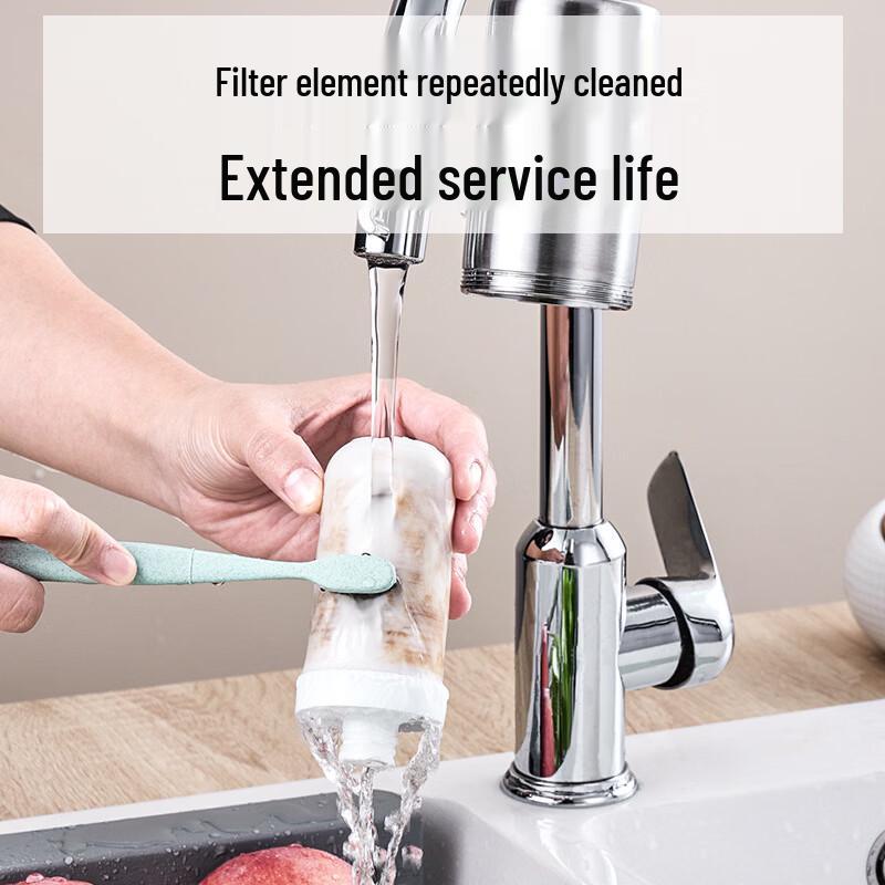Hanyou Faucet Water Filter with 6 Ceramic Cores