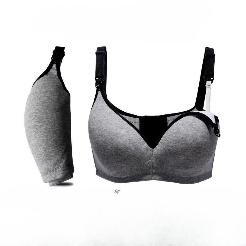 Těhotenské podprsenky Bezdrátová kojící podprsenka Sada kalhotek Těhotenské oblečení Zabraňuje povisnutí Kojení Dámská prodyšná podprsenka Lactancia