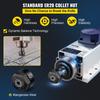 Chłodzony powietrzem silnik wrzeciona 2,2 kW CNC Silnik wrzeciona 220 V Kwadratowy Chłodzony powietrzem Silnik wrzeciona ER20 Oprawka 24000 obr./min CNC Wrzeciono 6A Silnik wrzeciona 400 Hz dla